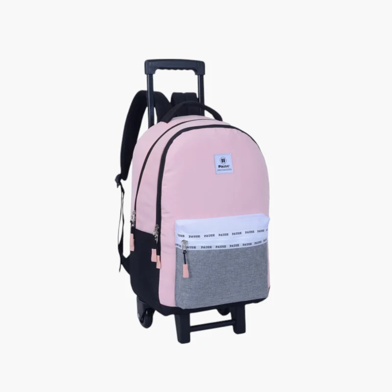 PAUSE Colourblock Trolley Backpack for Kids